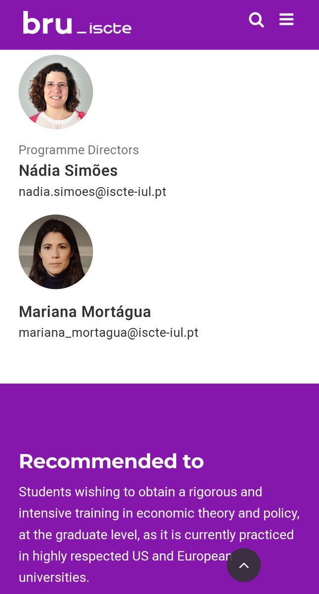 Mariana Mortágua saiu da AR, mas não se preocupem, já arranjou emprego!
Agora é Professora de Economia no ISCTE e, com as suas 3 ou 4 "publicações" e 16 citações (Scopus) é também diretora do programa de Doutoramento em Economia dessa instituição!
Que país! 🎪
