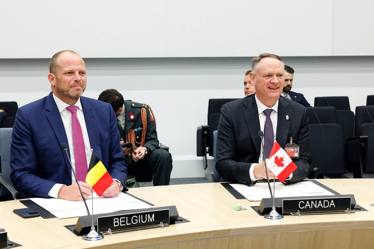 Canada is steady. Canada is reliable.

At the NATO Defence Ministers’ Meeting, the message was clear: collective defence is non-negotiable.