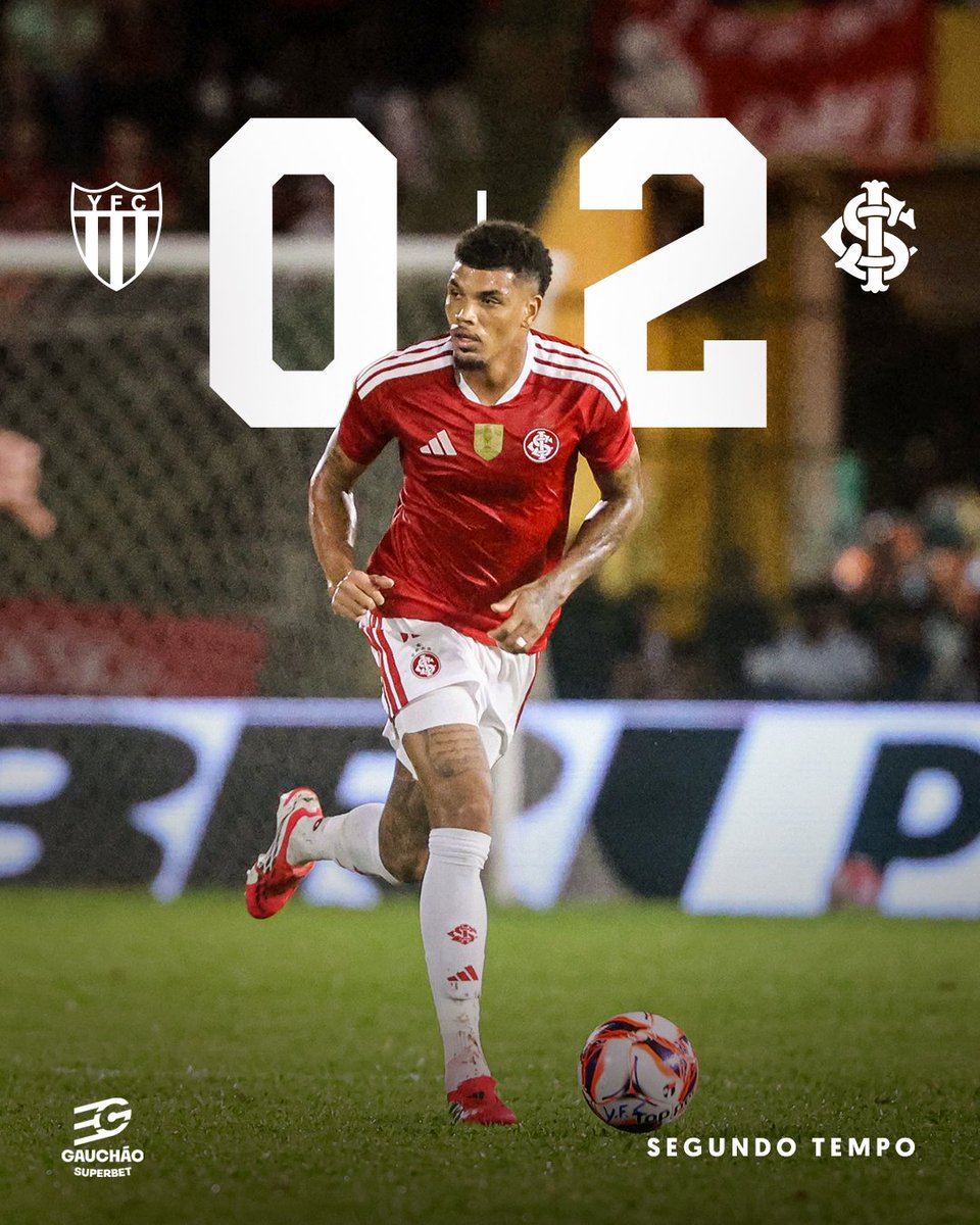 SCInternacional's tweet photo. #YPIxINT | 0-2 | 2T | 0' -  RECOMEÇA O CONFRONTO EM ERECHIM! PRA CIMA DELES, INTER! ❤️👊

🎧 https://t.co/CfHxjvD7TF https://t.co/9JPq1c6L5f