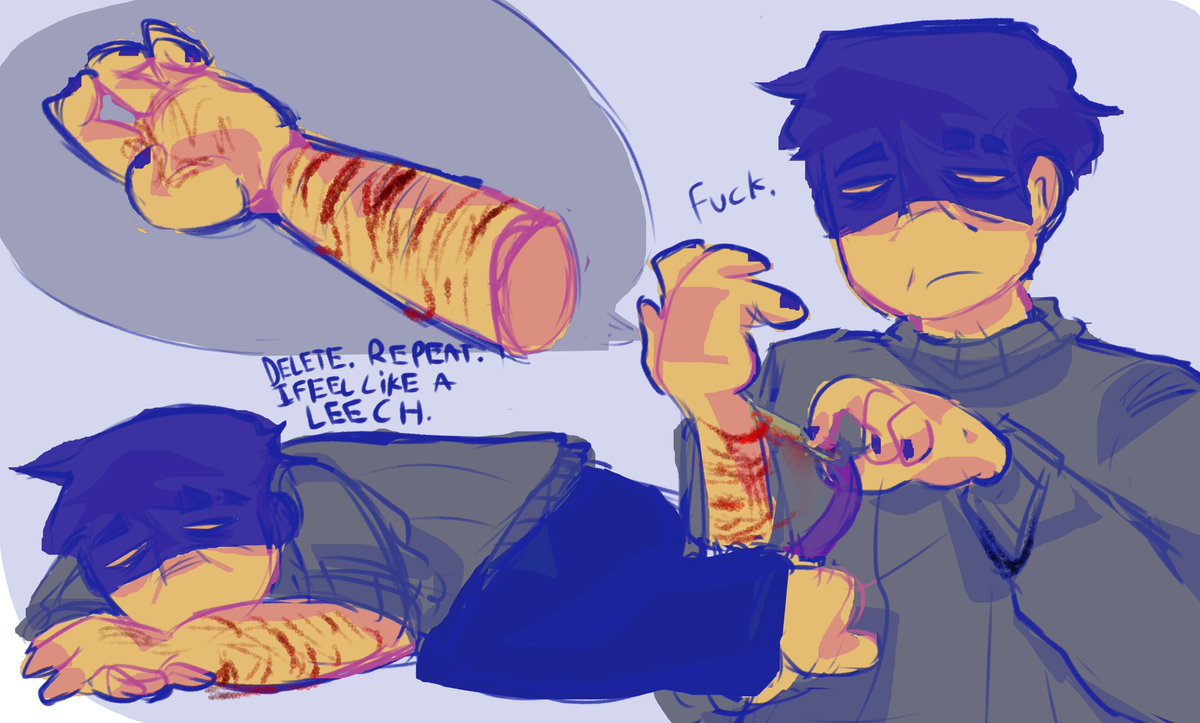 SH WARNING //

vvvv

#ninah #noimnotahuman ok done draiwng ths bullshhit i dont know how to colour dont eat me. #homeowner