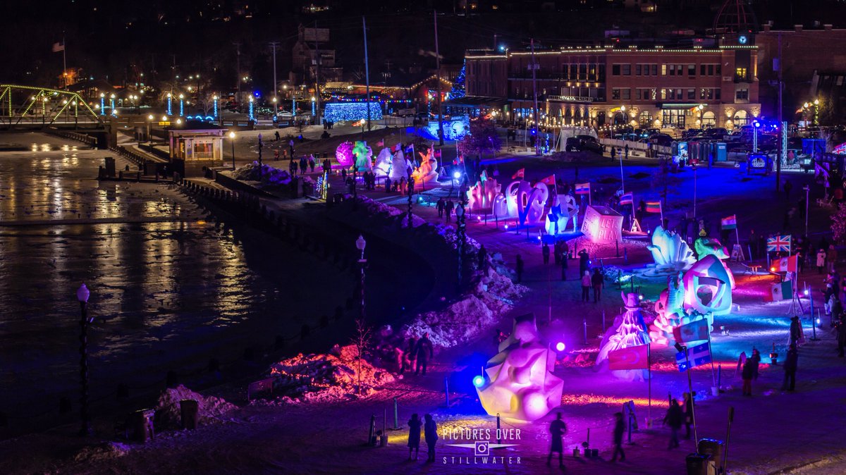 postillwater's tweet photo. 2026 World Snow Sculpting Championship by TEAM TURKIYE of #Turkey #Turkiye titled dialogue @iLoveStillwater @DiscStillwater @exploreminn @MinnesotaLiveTV click video for 3D animation https://t.co/k5NKSIIPui