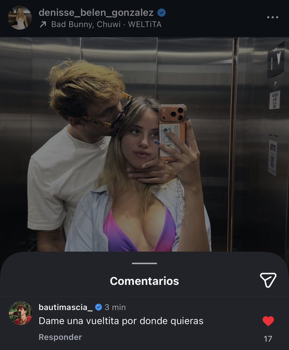 B: Dame una vueltita por donde quieras

ah buenoooo 😳🤍