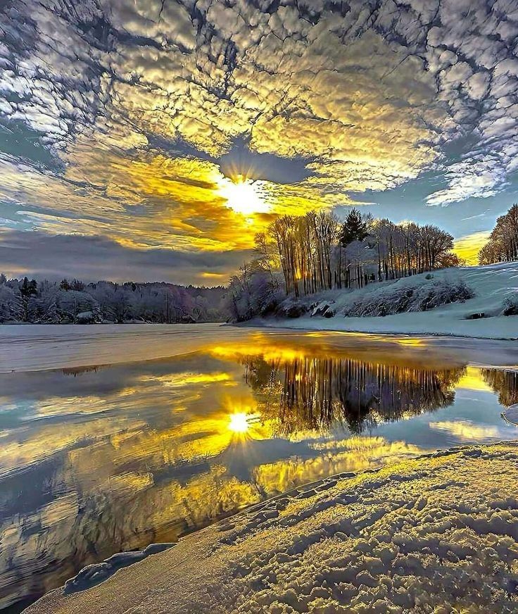 Good morning!.🌞❄️
A new morning means new opportunities.