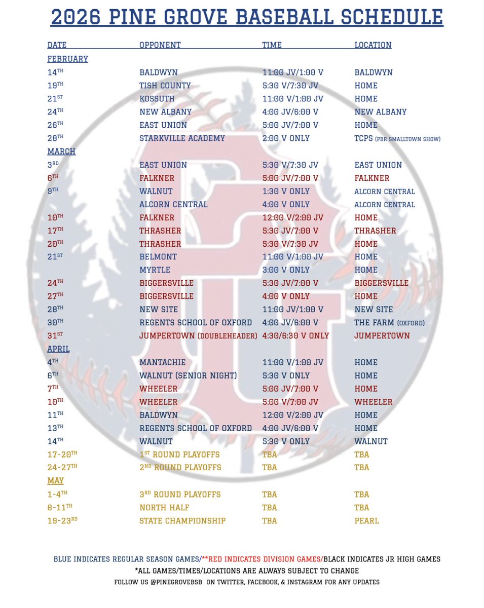 Pine Grove Panthers Baseball ⚾️ tweet media