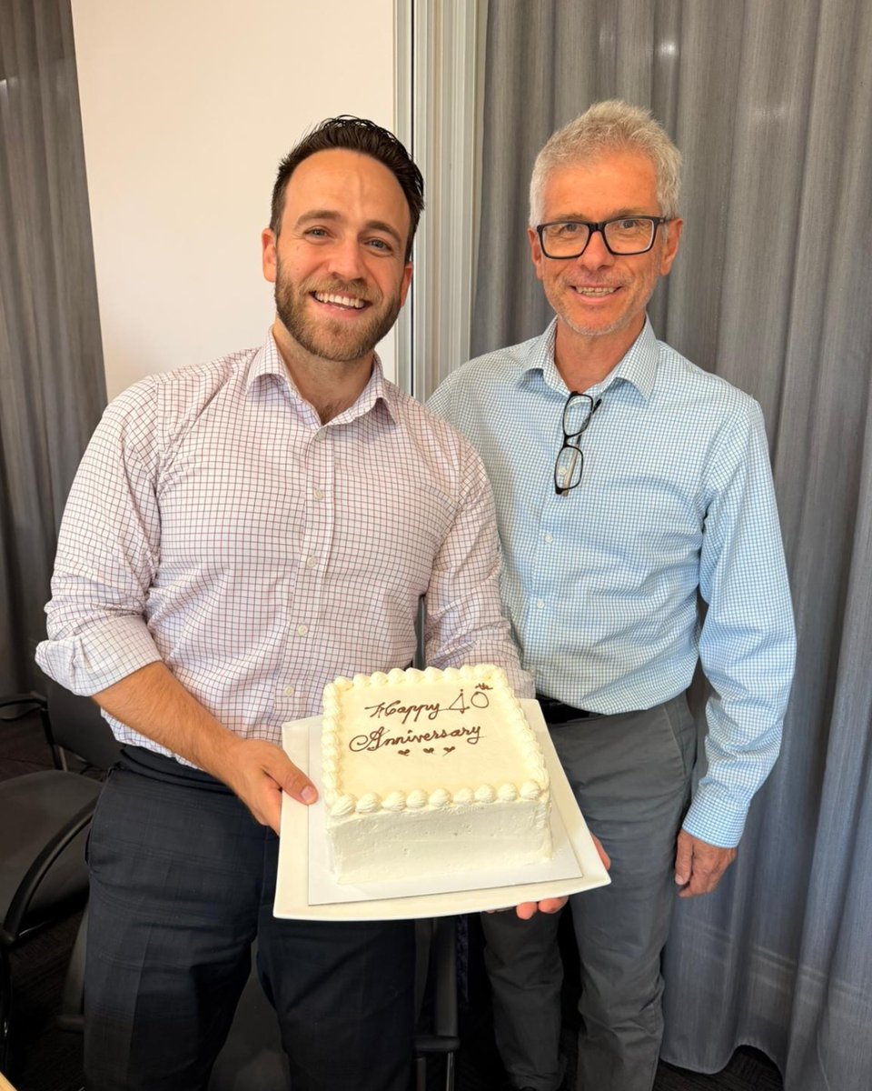 Milestones matter. The relationships behind them matter more.

Thank you to Tony and the team at Brentnalls for the cake marking Interlink’s 40-year milestone. A generous surprise and very much appreciated by the team. 

Here’s to many more years working together!
