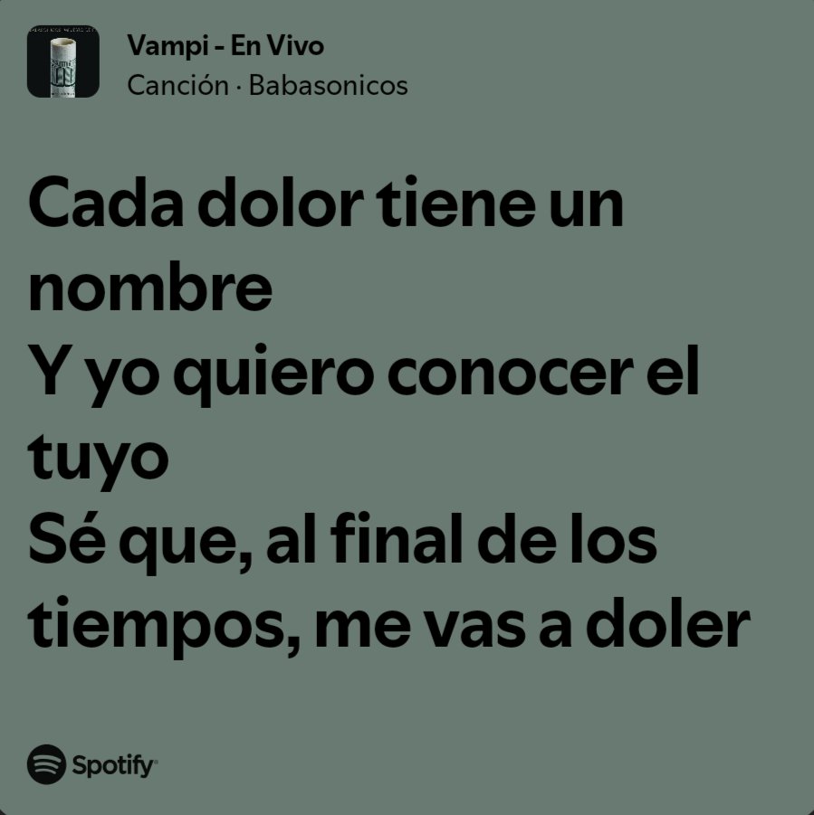 domingo a la noche y una sufre