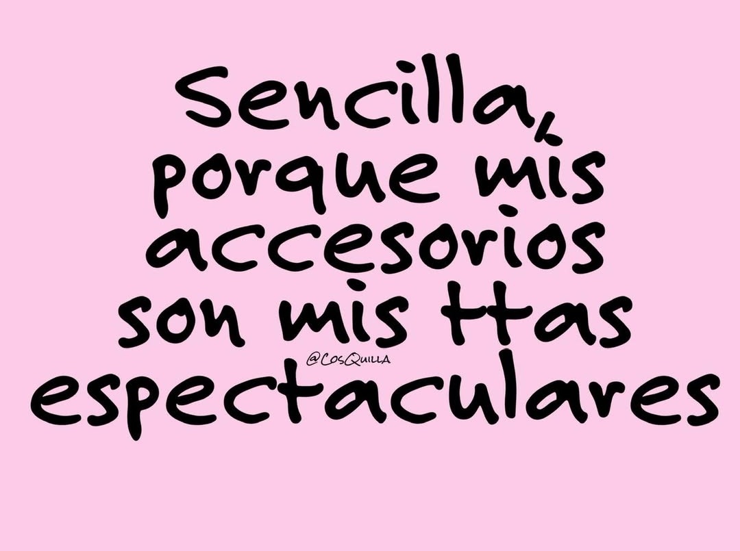 Eso si yo no se lo niego a nadie. ✨️✨️