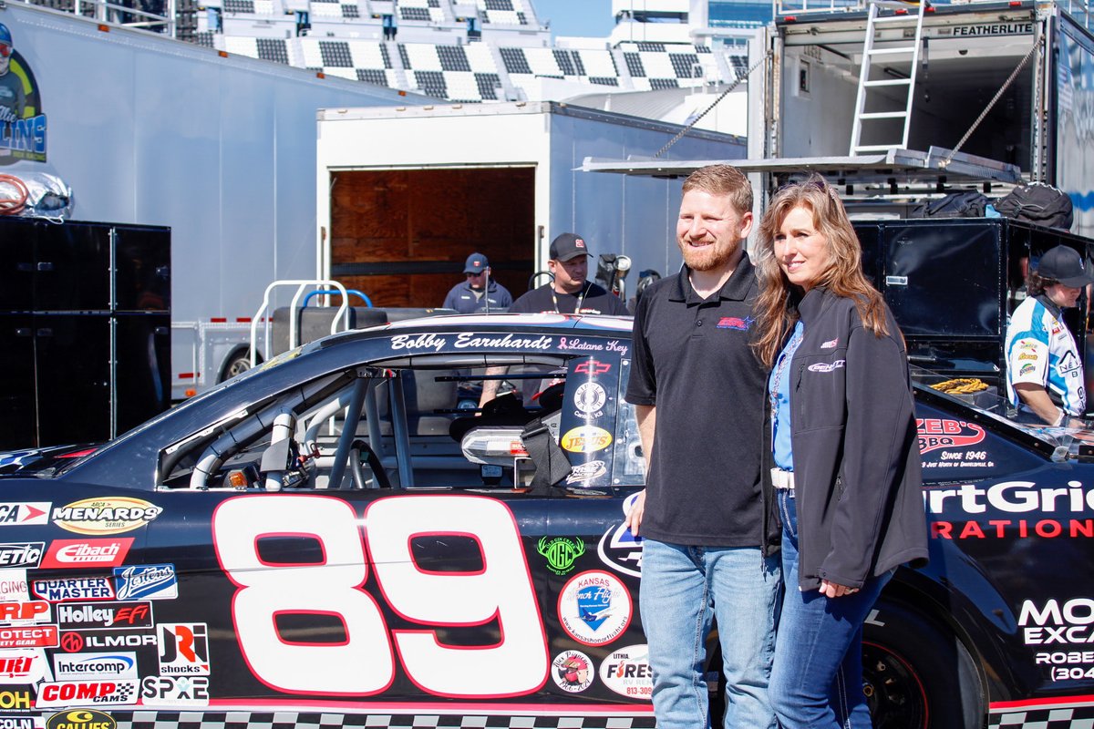 One of the most meaningful moments for me didn’t happen on the track, it was a surprise phone call from Morgan Shepherd, former NASCAR driver of the No. 89, the number we chose as a tribute. For him to tell me he loved the decal and to wish me luck meant more than I can truly put