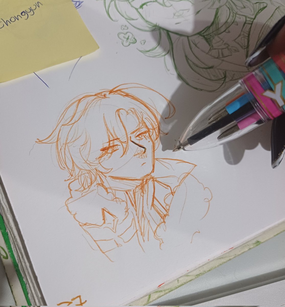 Touched up his nose while on the wrong color so maybe i should just die