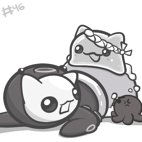 daily slime cat #46
🐙