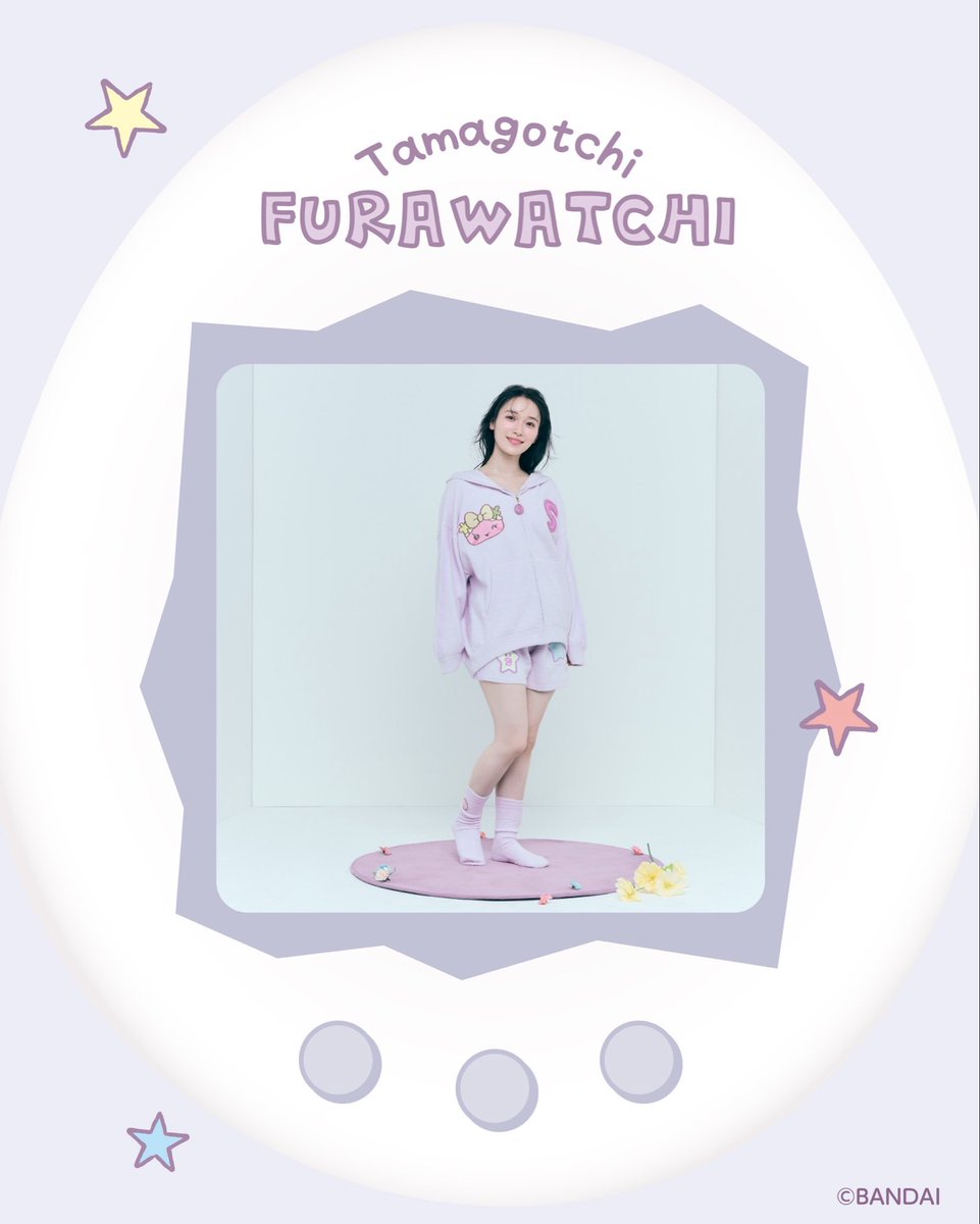 スナイデルホーム　たまごっち　上下　ふらわっち SNIDEL HOME × たまごっち 💗ふらわっち🌼 お花が大好きで心やさしい