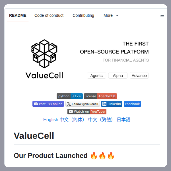 Multi-agent platform for financial applications

github.com/ValueCell-ai/v…