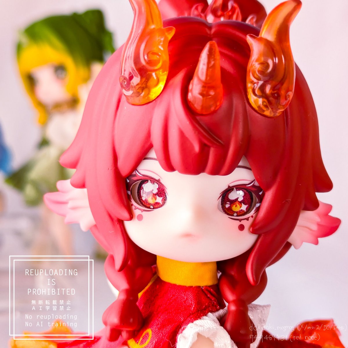 麒麟ちゃん。
…フレイムプリンセス🔥って感じすぎない！？(いきなりアドベンチャータイムを引っ張る)
ﾄｩｷ…。
そして実はこの子には万霊ティーユノーマル子唯一の特徴がある！
次の投稿にのせる！
#アンティーユ #ペニーズボックス