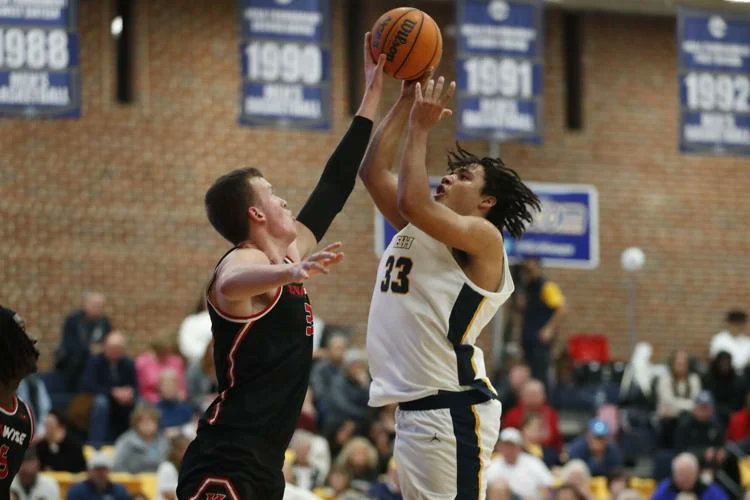 BHCSports's tweet photo. Evan Ramsey (Abingdon) went for 15 points, 11 rebounds, 6 blocks for @UVaWiseCavs in win at Emory &amp; Henry.

“He’s a presence in the paint,” UVa-Wise freshman guard Cy Hardy said. “He gets what he wants on offense and is a great rim protector on defense.”

https://t.co/Frx6TNXFSP https://t.co/rkI9wAHWRs