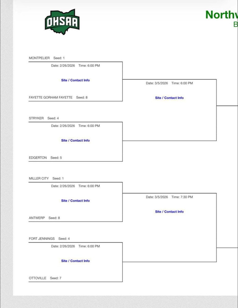 FJHS_Basketball's tweet photo. We will be hosting Ottoville in the Section Finals on 02/26/2026 at 7:00 pm. https://t.co/7oxmBwo2at