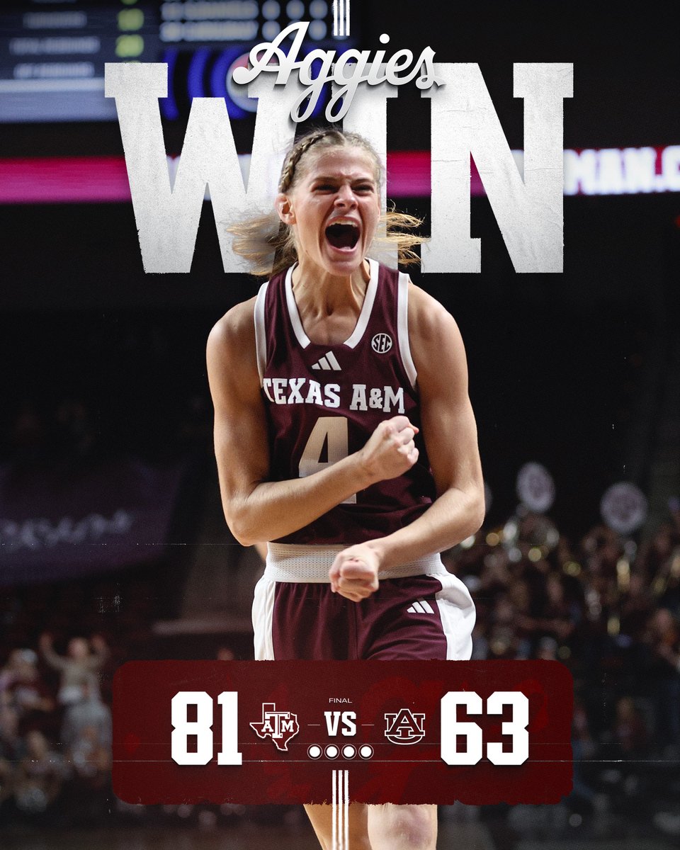 AGS GET IT DONE 😤👊

#GigEm | #PTI