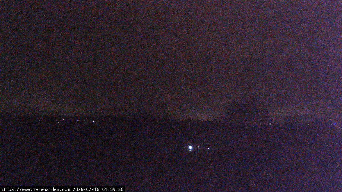 🕒 01:59     16.2.2026
🌡️ 4.3°C 📈
🧭 1004.0 hPa ⬇️
🌧️ 0.00 mm
💧 97%
💨 15.9 km/h
🧭 W
🔆 0 W/m²