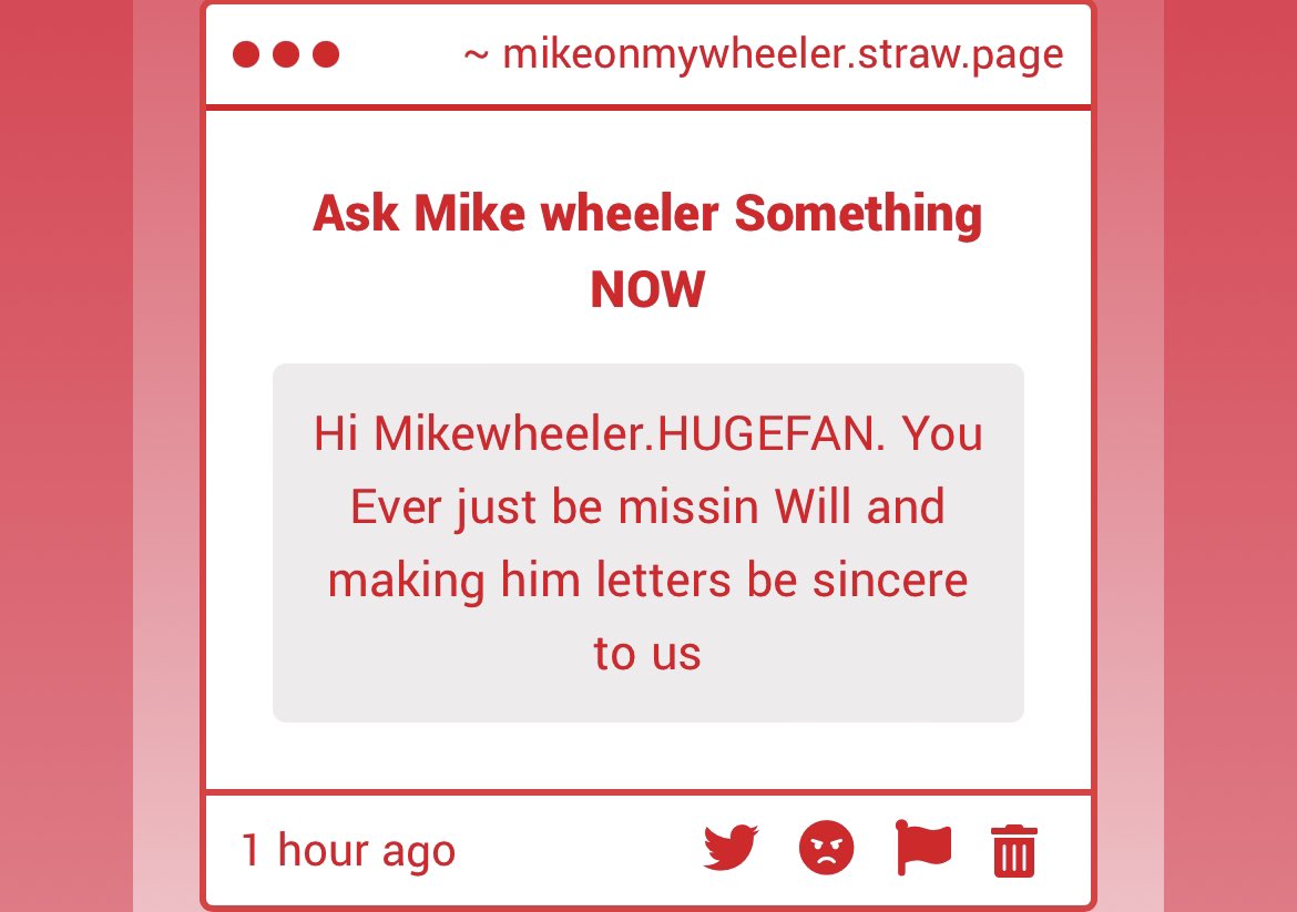 Yes. Yes. I’m a Huge fan of you Too