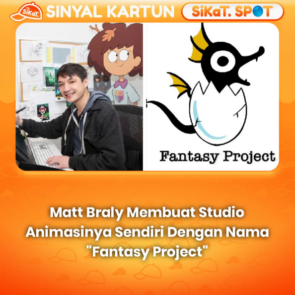 sinyalkartuntv's tweet photo. Matt Braly mengumumkan studio animasinya sendiri 'Fantasy Project': βSatu-satunya yang bisa melindungi seni adalah mereka yang menghargainya."
#mattbraly #fantasyproject https://t.co/MkuOqjctPO