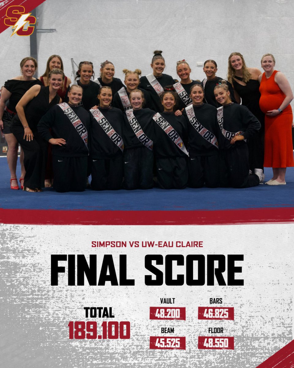 Simpson Women's Gymnastics tweet media