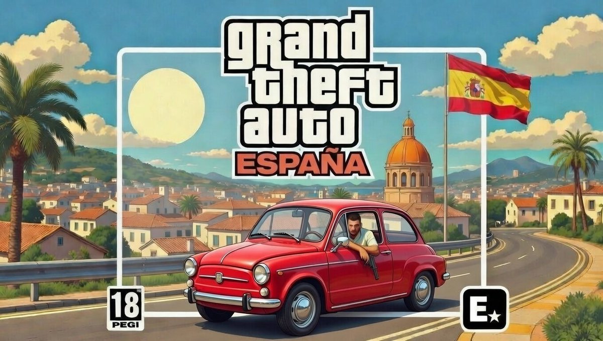 Ya se qué hacer con mi juego, ahora creo que sí 

Se viene algo GRANDE 

Y necesito apoyo de TODA España

Creo que no hay mejor momento para hacer un GTA en España, con la parodia habitual de la saga y riéndose de TODO

Se viene el GTA Español