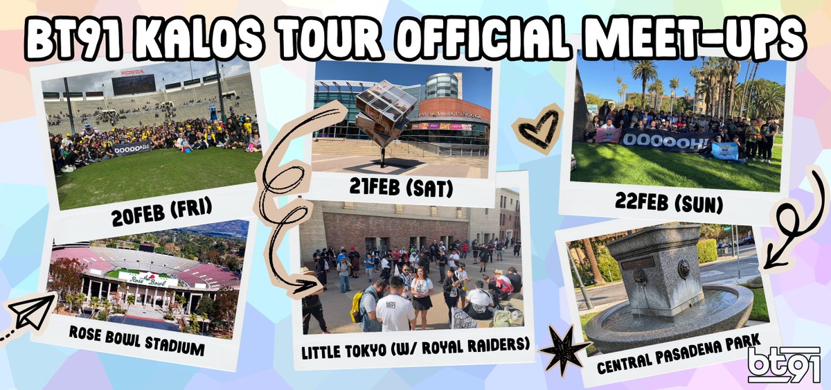 brandontan91's tweet photo. #PokemonGO Kalos Tour weekend is finally happening! Check out our official LA meet-ups, join us for the stadium and city experience this coming weekend  🥳🥳🥳 
Will also be posting community meet-ups for 17–19 Feb for those arriving early, stay tuned 🤩 https://t.co/FCw1iywvUO