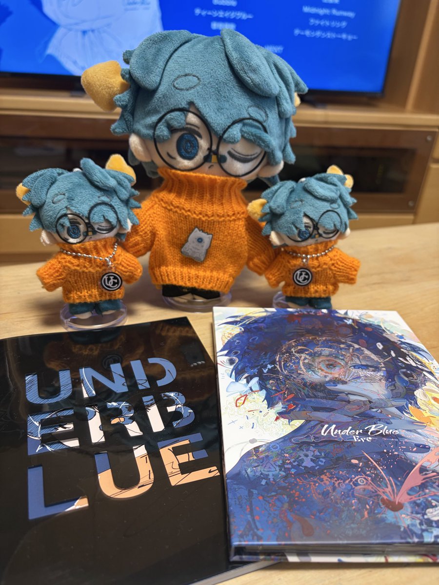 Under Blue」1人鑑賞会📀 今週は大事とってお仕事お休みいただいてる