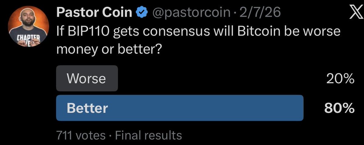 Justin Bechler #BIP-110 tweet media