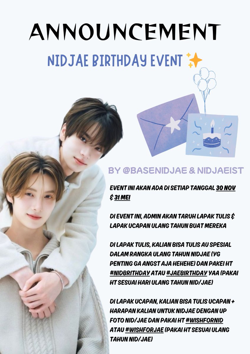 NIDJAE Base | Cek Bio Buat Kirim Mnfs tweet media
