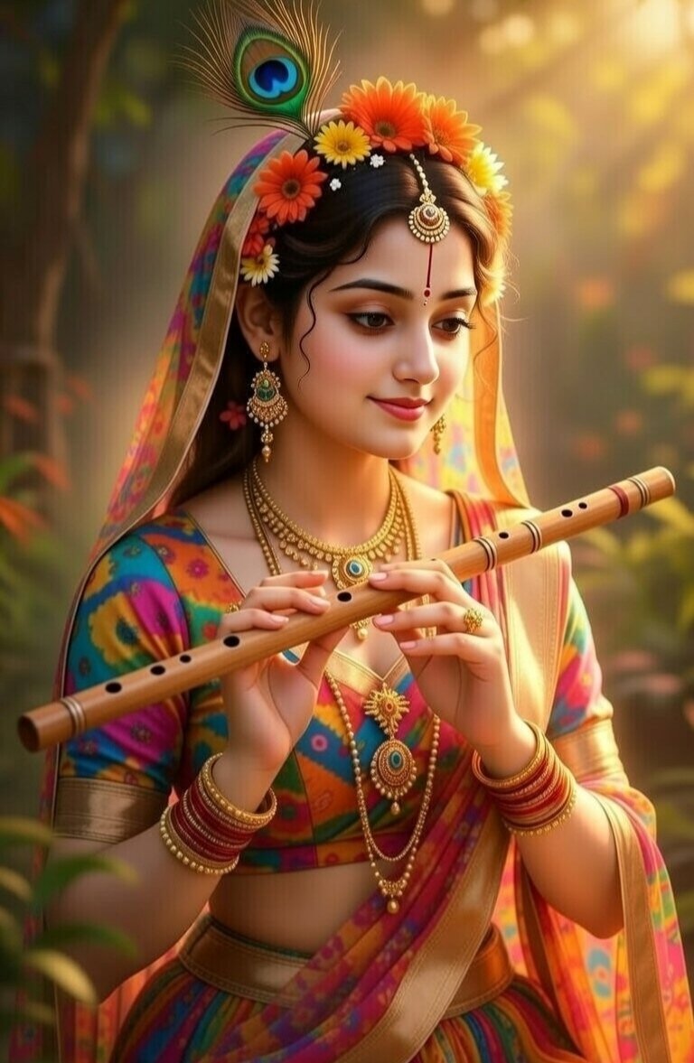 संगीत है श्रीकृष्ण तो स्वर है श्रीराधे
प्यास है श्रीकृष्ण तो जल है श्रीराधे
पुष्प हैं श्रीकृष्ण तो सुगंध है श्रीराधे
सागर हैं श्रीकृष्ण तो तरंग है श्रीराधे
पूर्ण हैं श्रीकृष्ण तो परिपूर्ण है श्रीराधे
आदि हैं श्रीकृष्ण तो अनंत है श्रीराधे।
#जय_श्री_राधे_कृष्ण 🙏🌹🌹