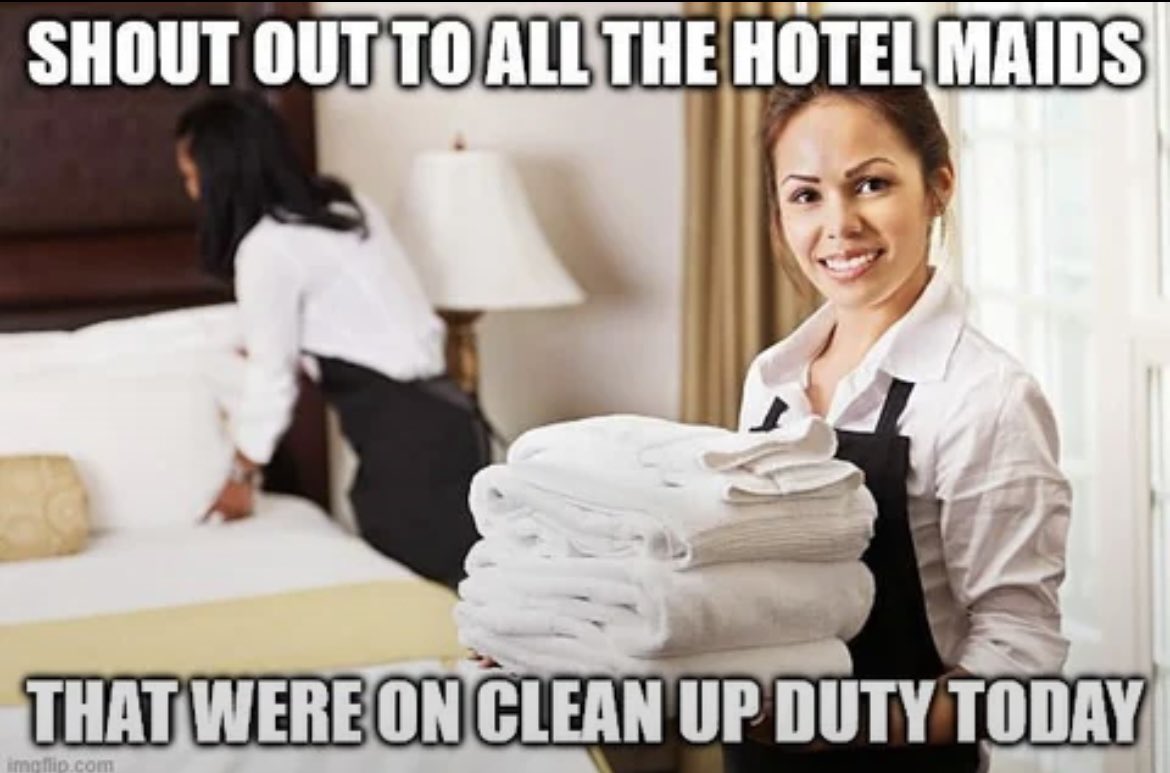 Pour one out for them.  They’ve seen some things 🍻😂