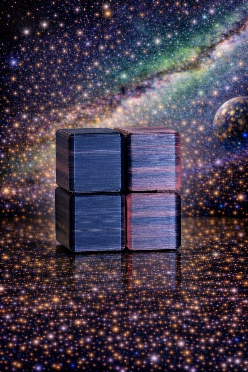 CoolLipStudios's tweet image. Infinity cube 3d printed available on our etsy #infinitycube #fidget #3dprint