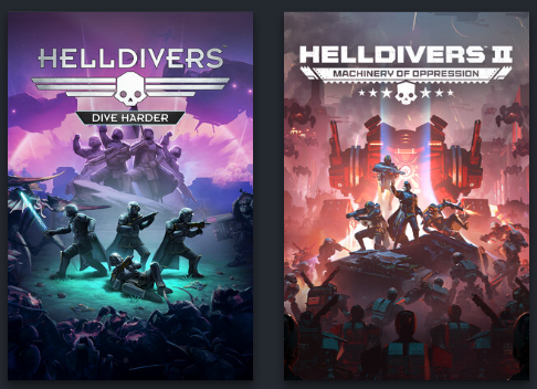 Arrowhead never misses with Helldivers art.