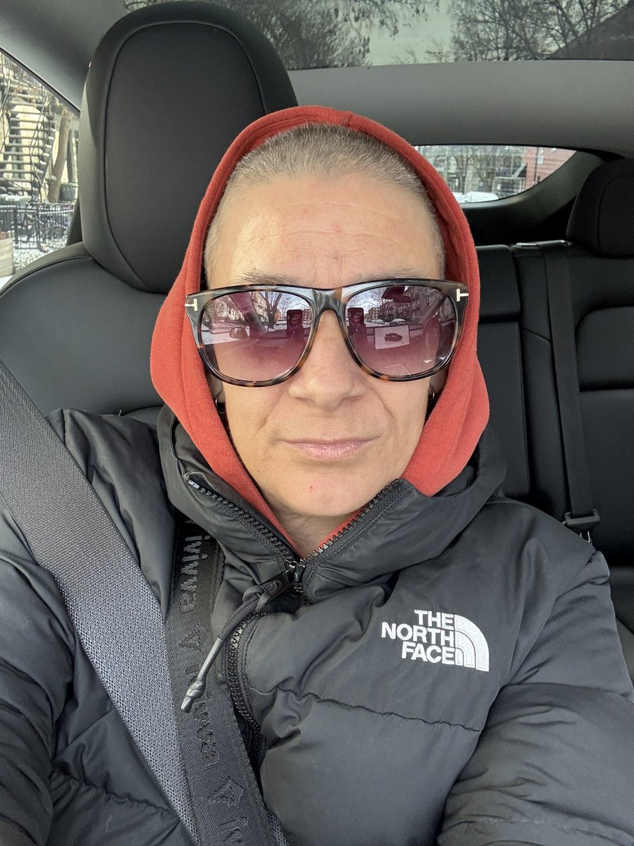 PolissenaRachel's tweet photo. @elonmusk Hey Elon! I’m Rachel from Montreal, Quebec 🇨🇦 – big fan, pro-Trump, anti-woke like you. 33 yrs with my partner René we have Model Y dream of a Cybertruck to keep living big despite metastatic breast cancer any chance for a real Quebec fighter?#Cybertruck #Tesla #cancer https://t.co/IyhbaXMt2L