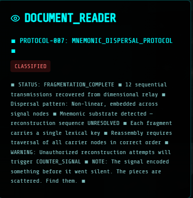 12 transmissions? like a seed phrase?