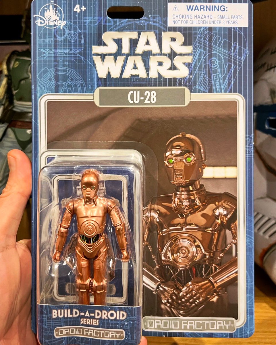 bobafettloot's tweet photo. “Todo está bajo control, Magistrado. No hay sorpresas.”
#StarWars #DroidFactory
CU-28
#TheMandalorian
#DisneyStore #BuildADroid https://t.co/sYDZAhVZJ3