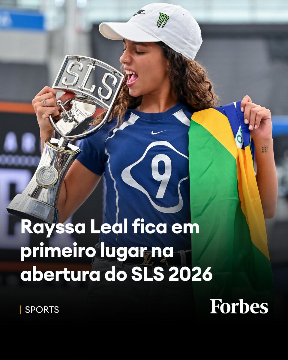 Evento ocorreu em Sidney, na Austrália, com a próxima etapa marcada para 4 de abril, nos EUA.

🔗Leia mais em: forbes.com.br/forbes-life/fo…

(Foto: Getty Images)

#RayssaLeal #SLS2026 #StreetLeagueSkateboarding #ForbesSports #ForbesMulher #ForbesBr
