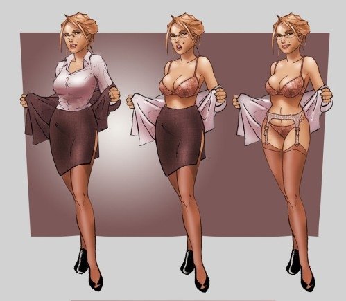 Apodiopsis = Acto de desnudar a alguien mentalmente

Gimnoforia = Sensación de que alguien te está desnudando con la vista