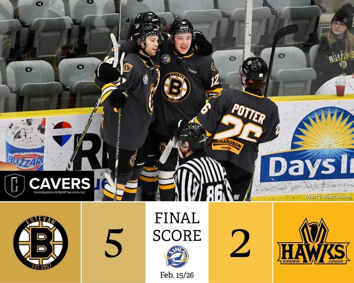 Eagle Sky Estevan Bruins tweet media