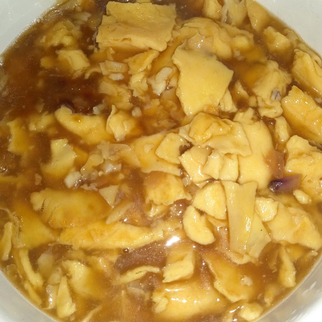 Gak bisa bikin sapo tahu, telur saus tiram pun jadi..