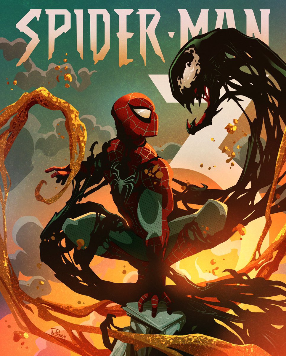 SpidermanNotes's tweet photo. Sam Raimi Spider-Man Movie Posters 
All artwork by @Lyle_Cruse https://t.co/7NDWzNiKtv