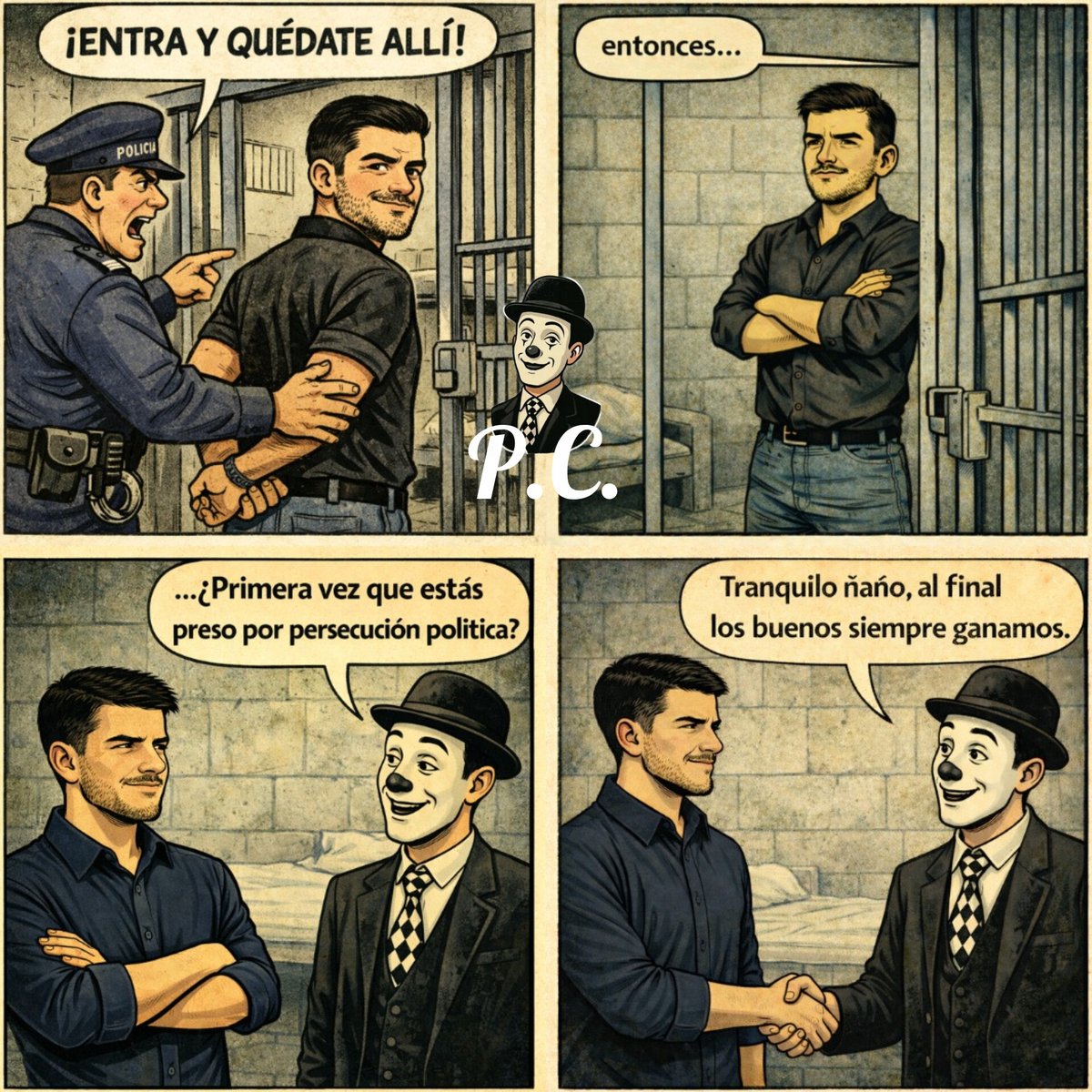 "Quienes hemos vivido la persecucion sabemos lo dificil que es, tambien sabemos que los buenos siempre ganamos al final
#PabloCisneros #PabloCisnerosZ #SrMimo #AquilesAlvarez #Persecucion <a href="/Danielsalcan_/">Daniel Salcan</a> <a href="/LuisaGonzalezEc/">Luisa González</a> <a href="/DanielNoboaOk/">Daniel Noboa Azin</a>  <a href="/RC5Oficial/">Revolución Ciudadana</a> <a href="/GabrielaEsPais/">Gabriela Rivadeneira</a> <a href="/MashiRafael/">Rafael Correa</a>