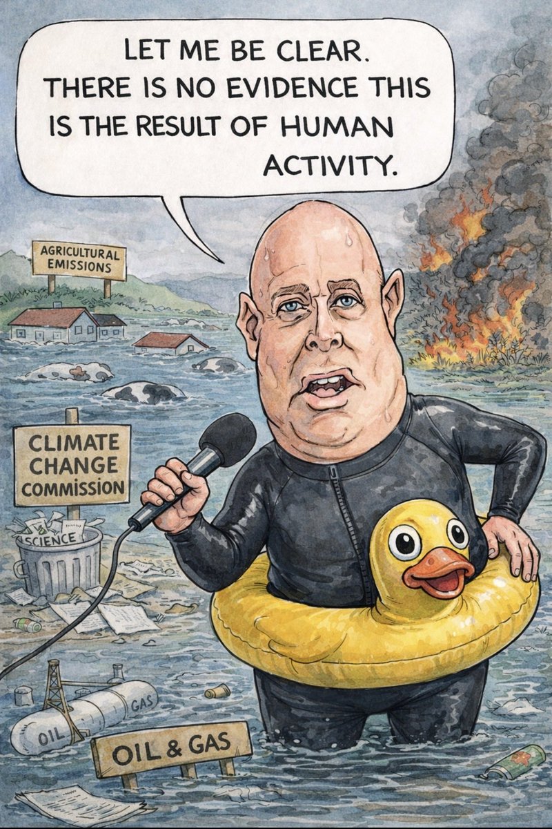 Leader of coalition govt considering pulling out of Paris agreement sends condolences to victims of repeated extreme weather events