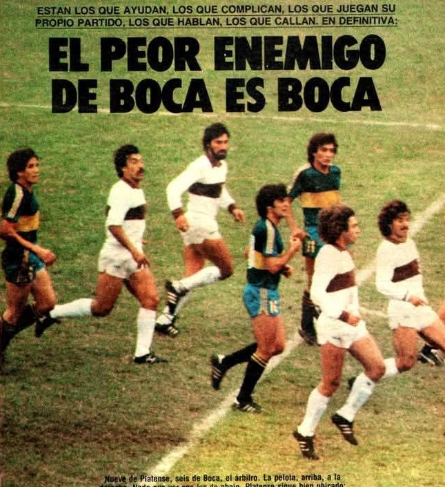 Final  del partido en la Bombonera:
Boca Juniors 0
Platense 0
Mañana a la noche sale <a href="/elgraficoweb/">El Gráfico</a>