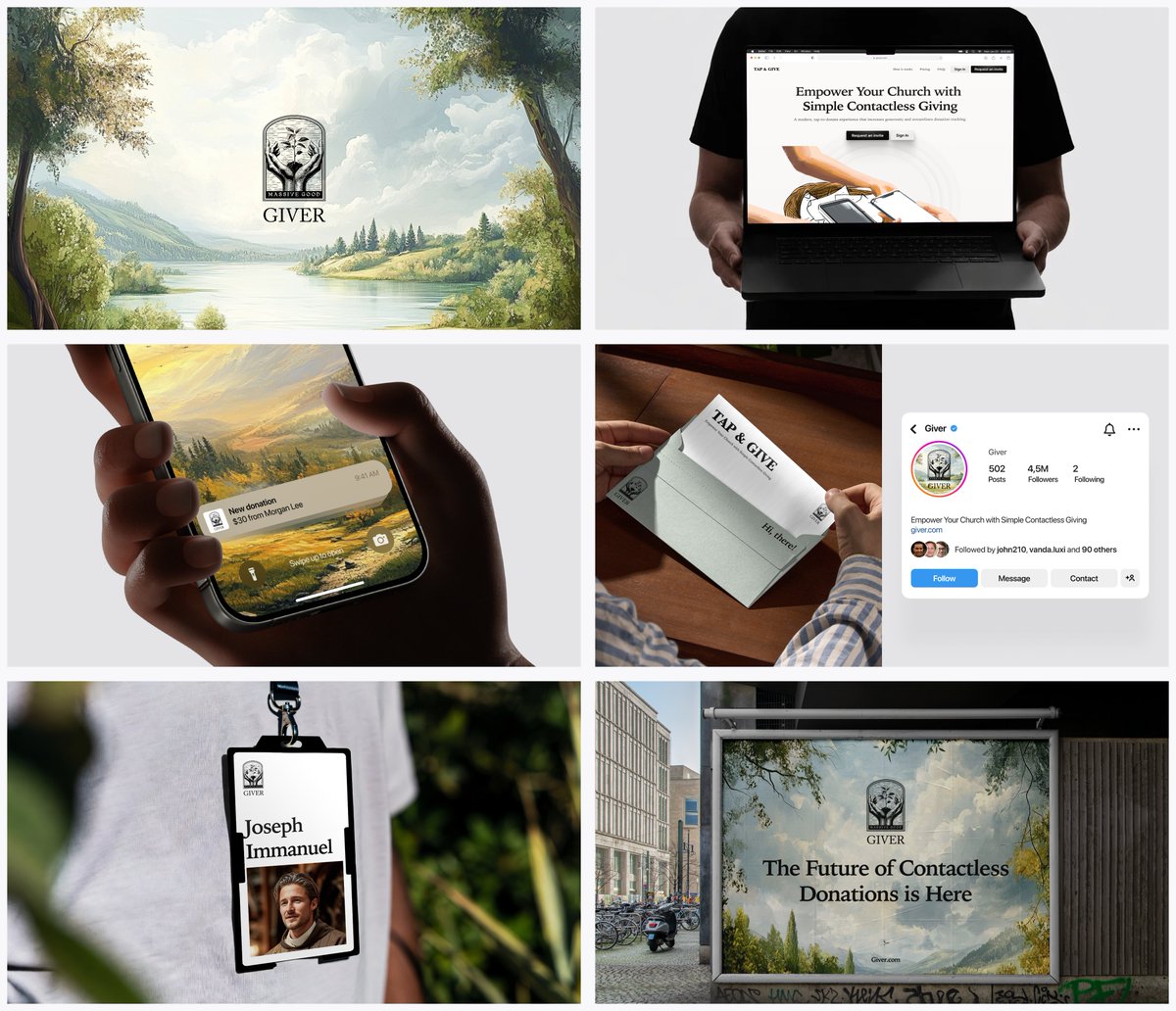 Blissful Branding Showcase // Giver by Entwistle.