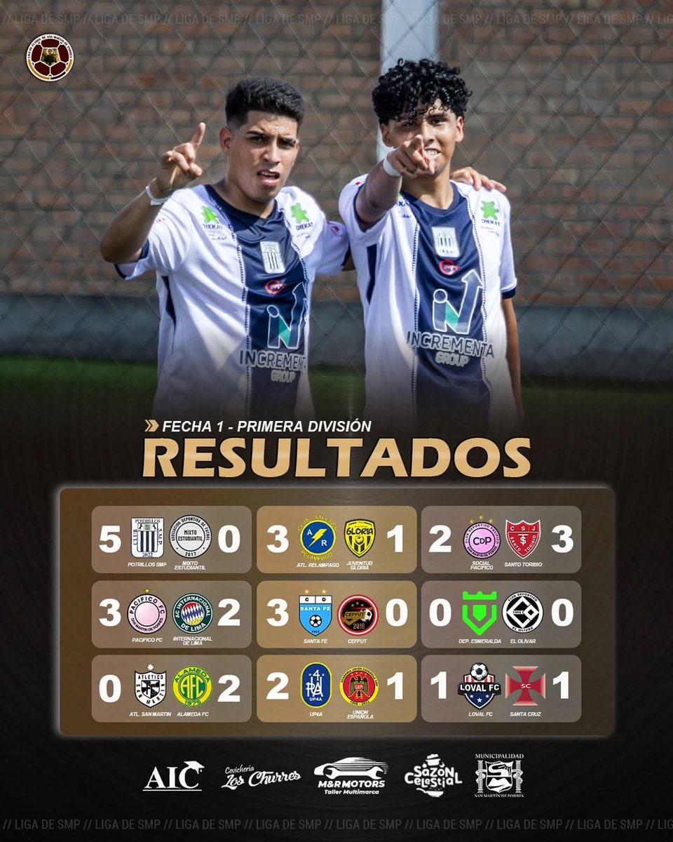 SegundaPeru's tweet image. #CopaPeru Resultados - Liga de SMP | 📸 Liga de Fútbol de San Martín de Porres