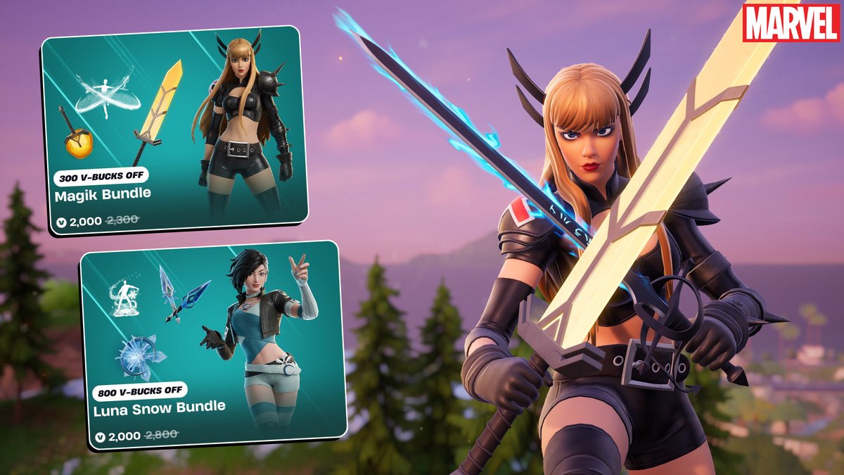 Magik and Luna Snow Review! #EpicPartner

Get them here: fortnite.com/item-shop/bund…

Watch it here: youtu.be/kgUAr5n2cQs