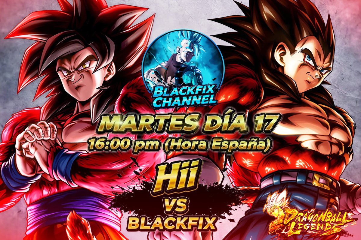 MARTES DIAS 17 16:00 PM (HORA ESPAÑA) Entrevista a Hii y combate especial. <a href="/KIxrcd7s1zRfww5/">ひー/HII</a>  #DBLegends #DragonBall