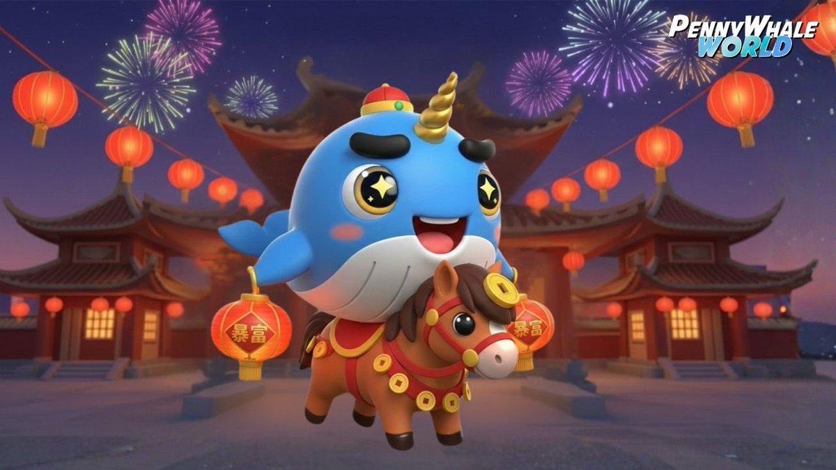 PENNYWHALE is looking forward to the year of the Horse as the latest game is going to be launched soon!!! 

May the year of the Horse bring wealth, luck, and endless rewards to all our fellow Whales!! 🧧💰

#pennywhale #gamefi #DAO #PlayforReward #Web3