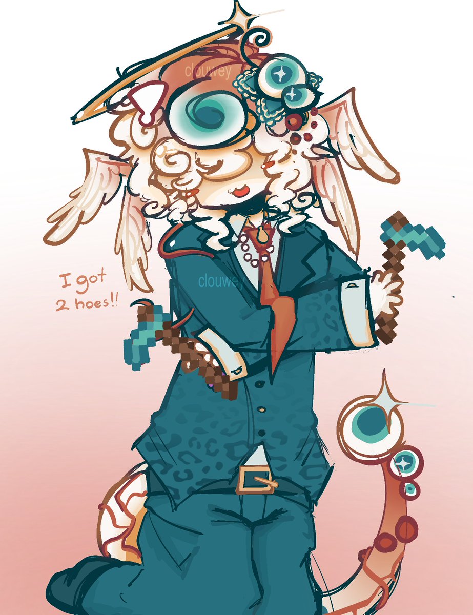 #eggchanfanart #unstablesmp i got two hoes